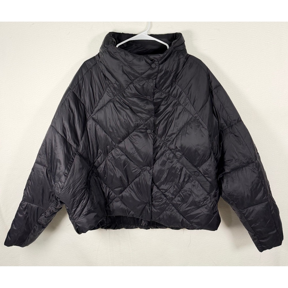 NWT Zara lightweight oversized quilted puffer jacket